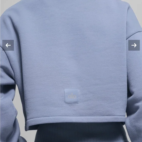 ALO Yoga Blue Track Pants & Joggers - Picture 2 of 10